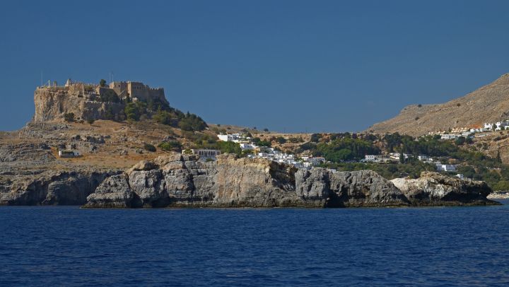 The site of Ancient Lindos - Tina'S Plus Hotel - Faliraki Rhodes