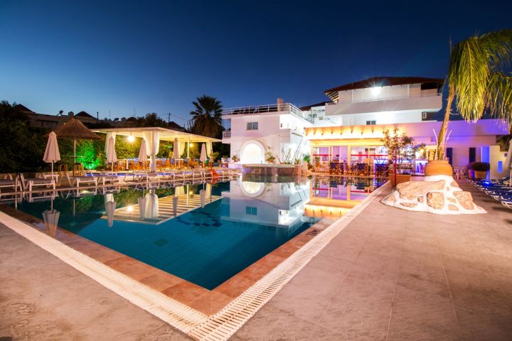 Greek Pool Experience at Tina's Plus - Tina'S Plus Hotel - Faliraki Rhodes